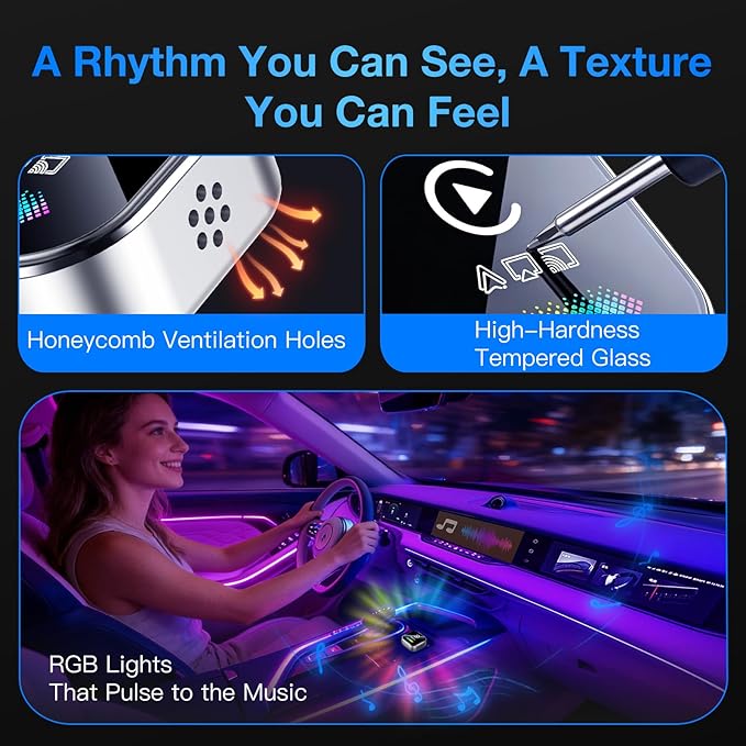 4-in-1 Wireless CarPlay & Android Auto Dongle, 5-Second Auto Connect, Low Latency Screen Mirroring.Convert Wired to Wireless for Car,USB A/C (Silver)