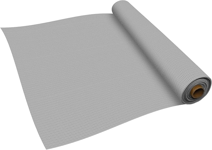 TANG Sun Shade Fabric Roll 8'x2' Shade Cloth for Garden Light Grey HDPE Mesh Shading Pergola Cover Replacement Canopy, 95% Blockage Sunshades for Outdoor Patio Backyard Plant