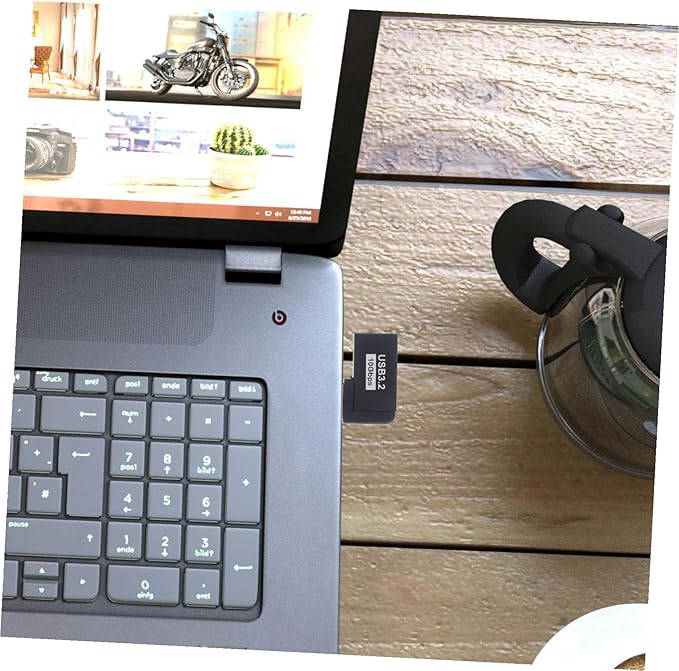 2pcs USB Male to Female Angled Adapter Upward Bending Connector for Laptops High Hardness USB Extender with Space-Saving Design Compatible with Various Devices
