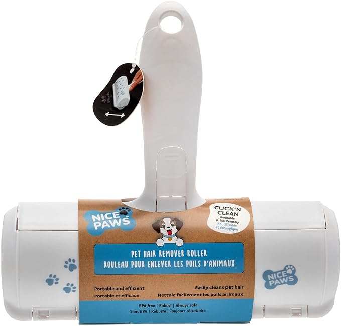 Pet Hair Remover - A Great Pet Hair Removal Tool for Home or Travel, Reusable, Eco-Friendly - Perfect on Clothes, Sofas, Beds, Carpets, Car Seats & More