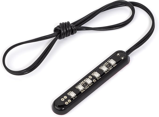 Oznium LED Modules (Straight Black, Blue LED)