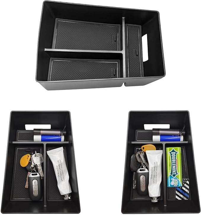 Jaronx Compatible with BMW X5 G05/ X6 G06/ X7 G07 Center Console Organizer, Console Organizer Tray Storage Compatible with BMW X5 G05/ X7 G07 2019-2026, X6 G06 2020-2026