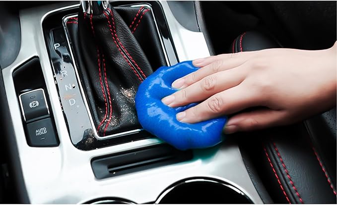 x xotic tech 2Pack Cleaning Gel for Car Putty Detailing Car Interior Slime Cleaning Mud Auto Detailing Tools Kits Keyboard Cleaner Valentines Day Gifts for Men Women Pink Blue (320g/11.2oz)
