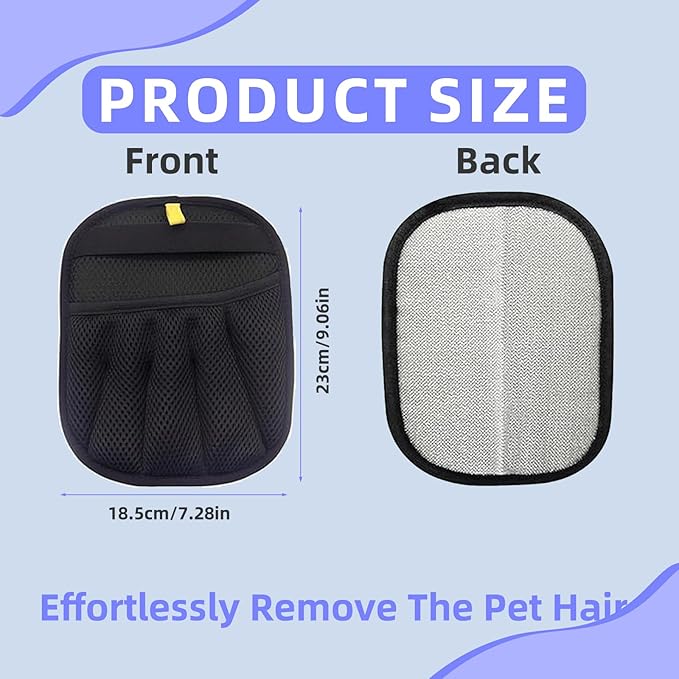 Carpet Rake for Pet Hair Removal, Upgraded 3 in 1 Reusable Dog Hair Carpet Rake Kit, Adjustable Handle for Deep Clean Dog & Cat Hair Remover, Lint Remover Scraper for Carpets, Mats, Rugs, Car&Couch