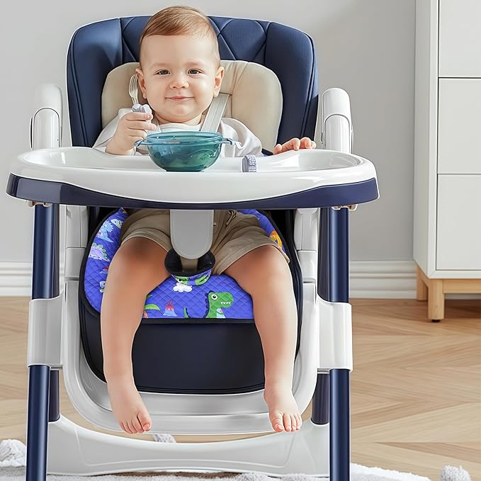 Piddle Pad Car Seat Liner, Waterproof Soft Car Seat Protector for Potty Training, Travel-Friendly Baby Toddler Carseat Cover, Machine Washable Liner for Spills, Potty Accidents (Blue, 2PC)