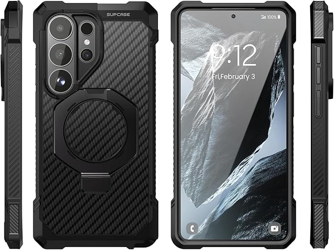 SUPCASE for Samsung Galaxy S26 Ultra Case with Kickstand (Unicorn Beetle Grip), [Wireless Charge Compatible] [Military-Grade Protection] Heavy-Duty Magnetic Phone Case for S26 Ultra 6.9 Inch, Aramid