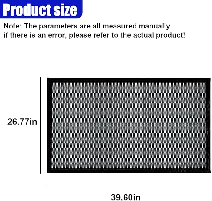 Magnetic Car Sunroof Sun Shade Breathable Mesh, UV Protection Auto Moonroof Screen Cover, Universal Quick Install Vehicle Window Mesh Bug Net Accessory for Camping, Parking (39.6 × 26.77 in)