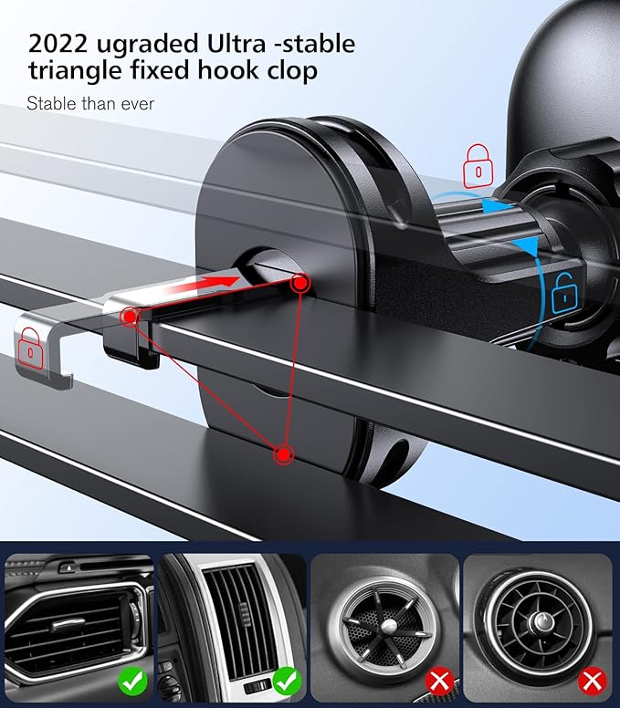 Wireless Car Charger Mount,Magsafe Car Mount Charger Compatible with iPhone 14 13/13 Pro/Max/12/12 Pro/ 12 Pro Max/ 12 Mini,15W iPhone Charger Fast Charging