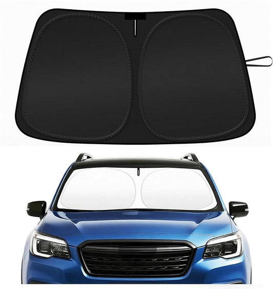 Car Windshield Sun Shade Compatible with 2019 2020 2021 2022 2023 2024 2025 2026 Subaru Forester Accessories Sunshade Custom for Forester Crossover, Base, Premium, Sport, Limited Foldable Sun Visor