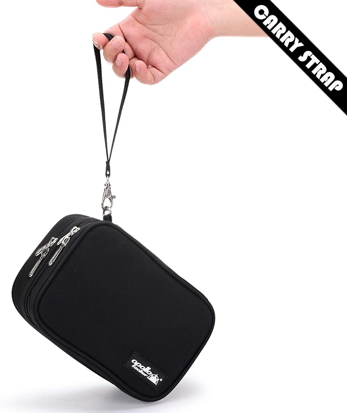 Apollo Walker Insulin Cooler Travel Case Diabetic Medication Cooler with Ice Packs and Insulation Liner TSA Approved