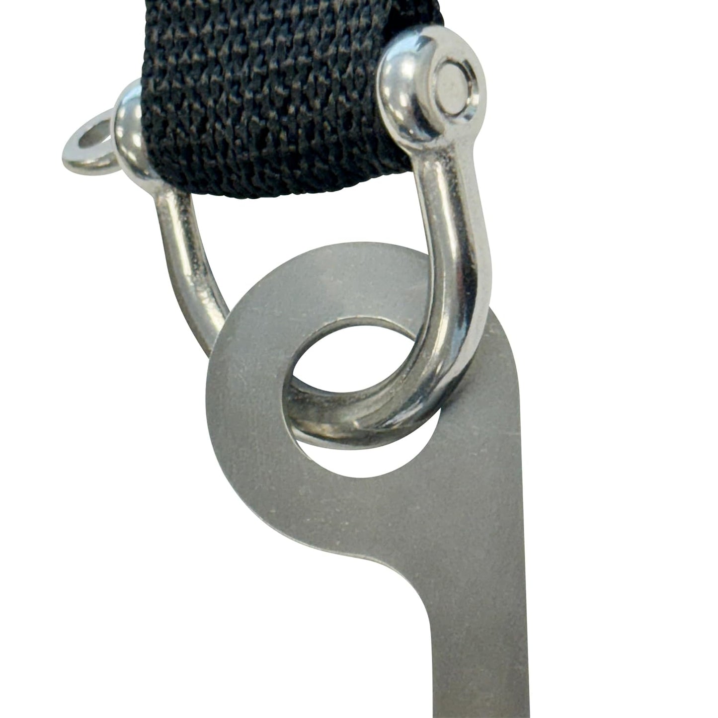 T&T Tools Lid Sling Hook (Long Hook 2 Inch Style) - Lift Manhole Covers & Storm Drain Cover, Versatile Lifting Hooks, Rigid Steel Tool Hook for Moving