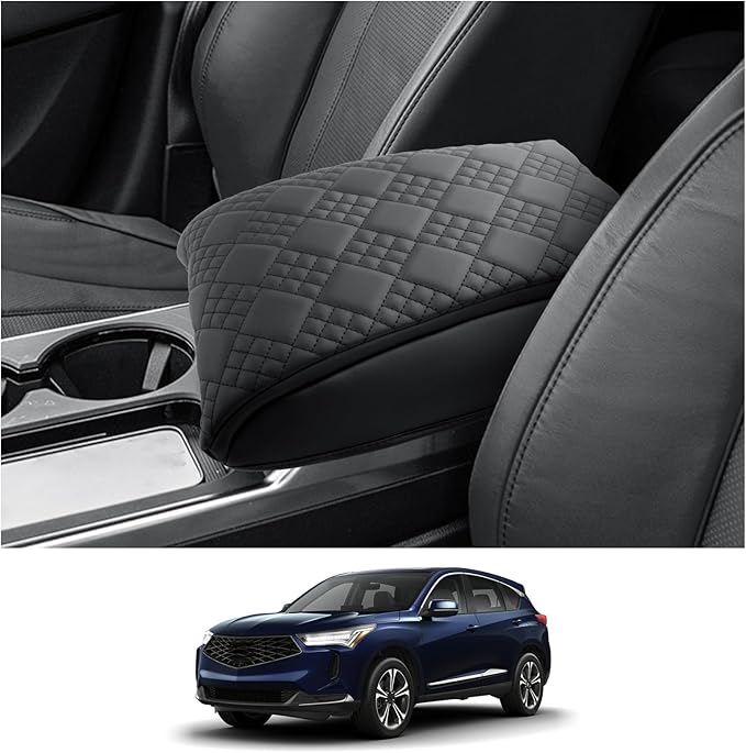 CDEFG for 2026 RDX Center Console Cover for 2025 2026 RDX Accessories Armrest Pad Middle Console Pad Arm Rest Cushion Leather Cover