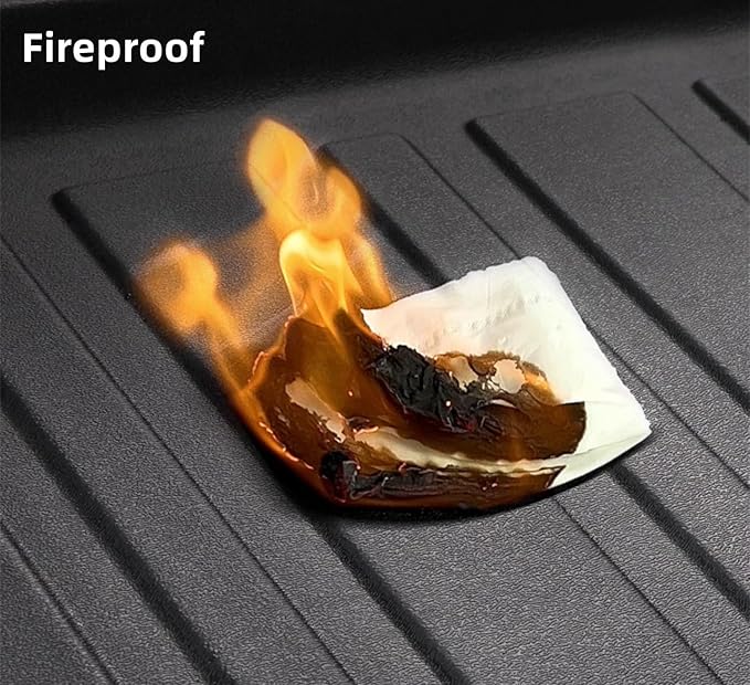 Cargo Liners Fits Honda Civic 2016-2021 Rear Trunk Floor Mats 3D Boot Tray All-Weather TPE Black