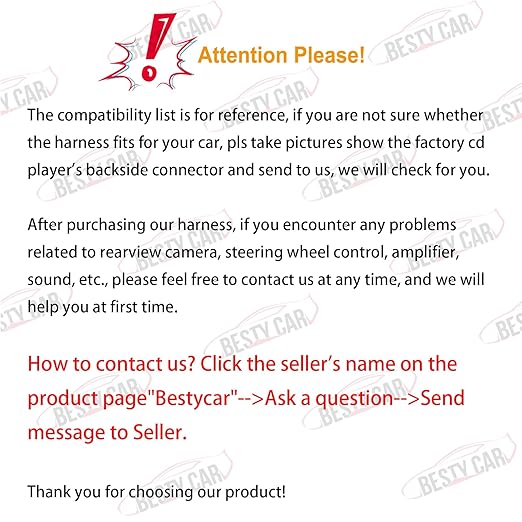 16pin Car Radio Stereo Power Retrofit Wiring Harness Adapter fits for Subaru Legacy Outback 2010 2011 2012 2013 2014 Support Factory OEM Backup Camera