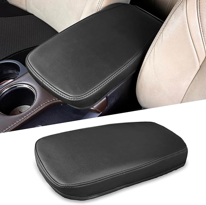 Center Console Cover for Toyota Avalon 2013-2018, Leather Middle Console Cover Scratch-Resistant & Stylish Upgrade for Toyota Avalon 2013 2014 2015 2016 2017 2018 Interior Accessories