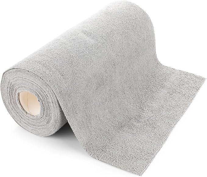 The Rag Company - Rip N' Rag Multi-Purpose Reusable Microfiber Towels for Home, Office, Garage, RV and More - 30 Count Roll - Premium 70/30 Blend - 200gsm