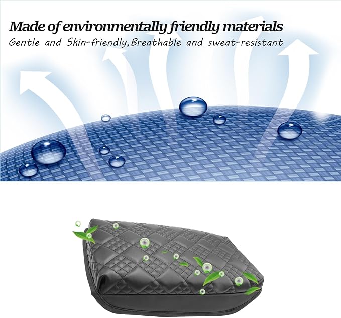 SKTU for 2026 Jeep Cherokee Armrest Cover for 2026+ Cherokee (Base/Laredo/Limited/Overland) Center Console Cover Jeep Cherokee 2026 Accessories Console Cushion Pad 2026 Cherokee Seat Box Pad-Thickened
