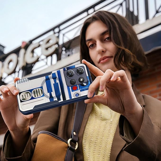 LISEVOfor Moto G Power 2025 Case - for Motorola Moto G Play 2025 Case Compatible with MagSafe Women Cute Girls Boys Magnetic Protective Phone Cover Cool Blue Unique Heavy Duty Shockproof Design