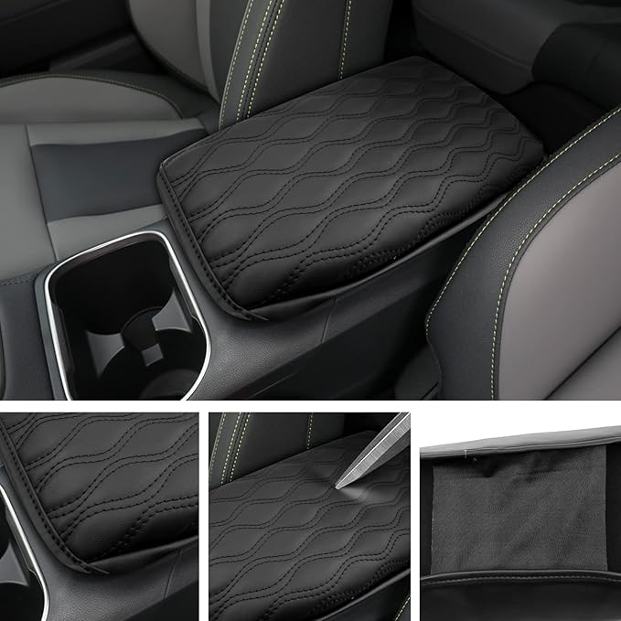 SXCY for 2020-2023 2024 2025 Subaru Outback Legacy Armrest Cover 2023 2024 2025 Outback Center Console Armrest Cushion 2020-2024 2025 Ouback Accessories 2024 2025 Outback Legacy Console Cushion Pad