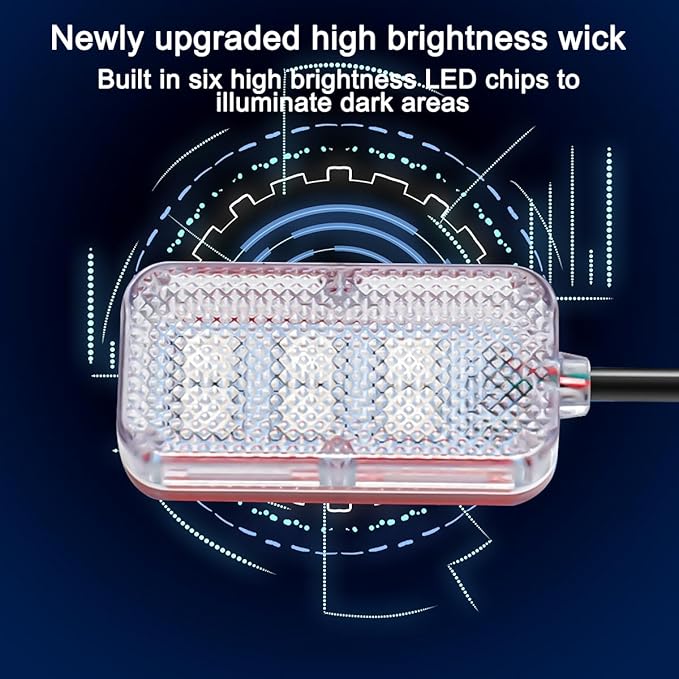 Car Interior LED Lights, 8 in 1 4PCS Vehicle Ambient Lamp Integrated with Music Mode & APP Control, Automotive Decor Atmosphere Lighting Accessories, Universal for SUV, Truck, RV