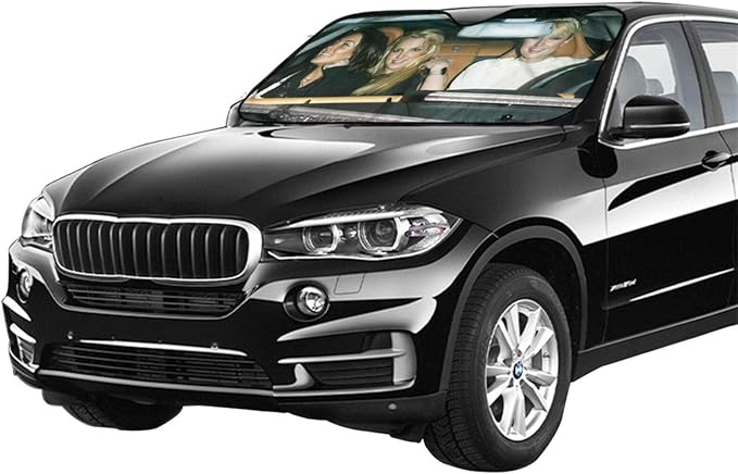 Foldable Car Windshield Sun Shades Universal Fit 51.2" X 27.5"Keep Your Vehicle Cool, Uv Sun and Heat Reflector Car Truck SUV