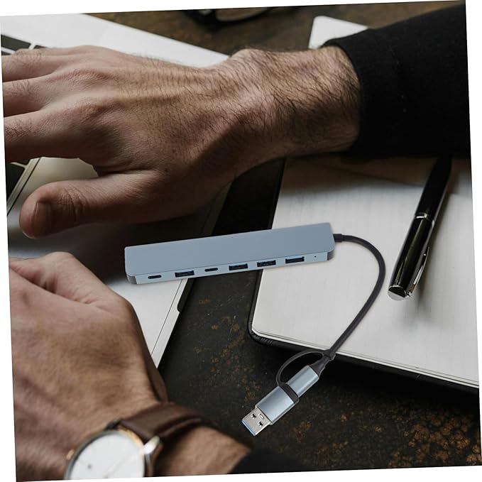ARTIBETTER High- USB Hub for Laptop and Pc Compact Multi-Function Expansion Dock for Home Office and Travel Lightweight and Portable USB Expander Enhanced Connectivity Options