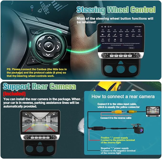 Car Radio Stereo Upgrade for Dodge RAM 1500/2500/3500 2013-2018 X (9.9“)