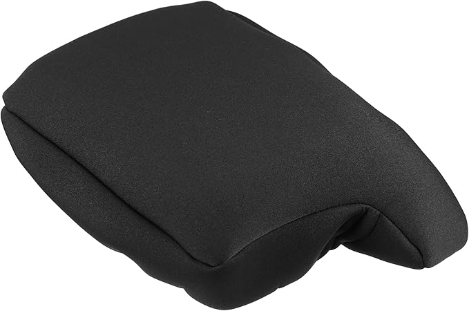 X AUTOHAUX Car Center Console Armrest Cover for Ford for Ranger 2019-2023 Neoprene Interior Arm Rest Cover Elbow Cushion Pad Black