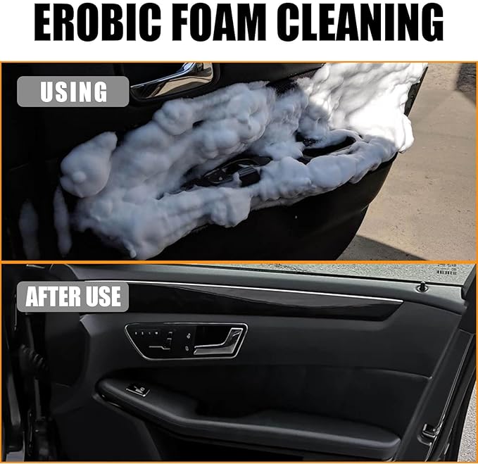 Foam Cleaner for Car, Foam Cleaner All Purpose, Foam Cleaner for Car Interior, Multi-Purpose Car Upholstery Cleaner for Car Seats Leather (3PC)