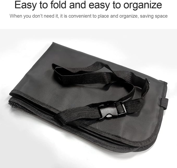 Hanemia Car Seat Back Organizer, Waterproof and Durable with 10" Table Holder, 9 Storage Pockets for Kids, Travel Accessories, 2 Pack