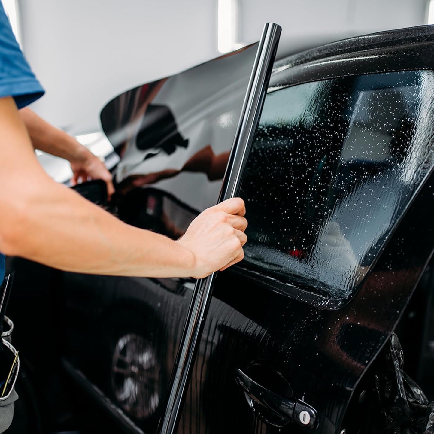 Nano Ceramic Window Tint Film for Cars - 2 Ply Scratch Resistant with Heat Control and UV/IR Rejection (70% VLT, 60inx100ft), OWFCR-10006