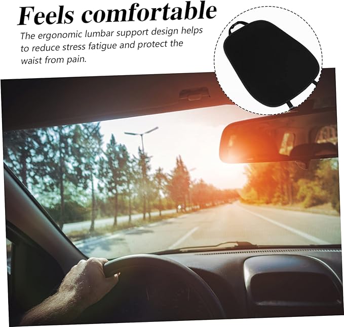 2pcs Car Seat Cushion Lumbar Support Breathable Ice for Summer Comfortable Travel Accessories