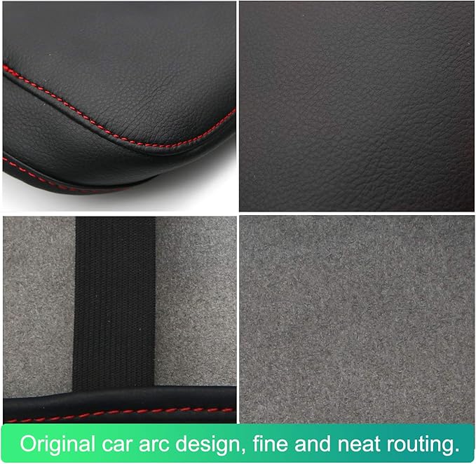SHAOHAO 2022 2023 Kona Armrest Cover Compatible with 2018-2022 2023 Hyundai Kona Accessories 2022 2023 Kona SE, SEL, N Line, Limited Center Console Cover Kona Arm Rest Cover Soft Pad Protector