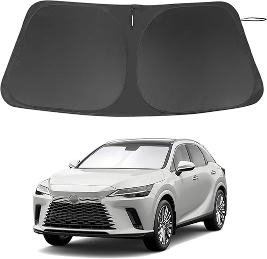 Windshield Sun Shade Front Window Sunshade Sun Blocker Fit for 2023 2024 2025 2026 Lexus RX Accessories Keep Car Interior Cool