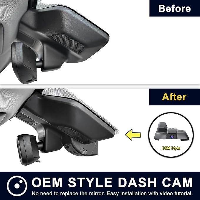 Mangoal Front 4K & Rear 1080P Dash Cam Custom for Grand Cherokee 2022-2026,Grand Cherokee L 2021-2026 (Model D), Laredo Limited Overland Summit Trailhawk, UHD 2160P Video,WiFi & App,128GB Card