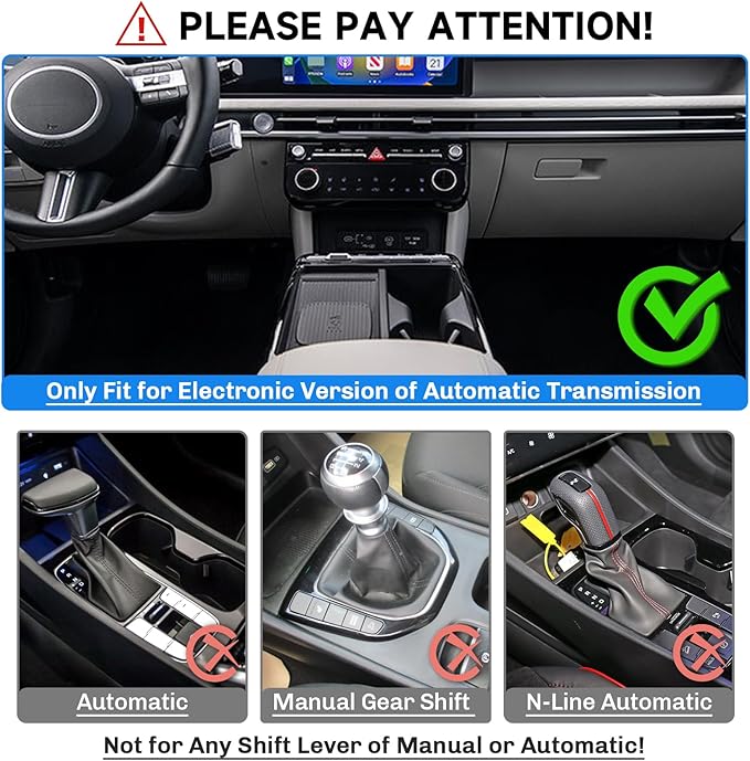 SXCY for 2025 2026 Hyundai Tucson Center Console Organizer for 2025 2026 Hyundai Tucson Accessories (Limited) Console Tray for 2025 2026 Tucson Limited Armrest Storage Console Organizer (Black)