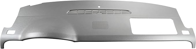 DashSkin Dash Cover Compatible with 2007-2014 Chevy Tahoe Suburban Avalanche & GMC Yukon & Yukon XL with Dash Speaker in Dark Titanium - Hard Molded Plastic Dashboard Cap