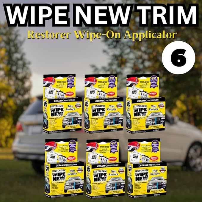 Wipe New Trim Restorer - 6 Pack