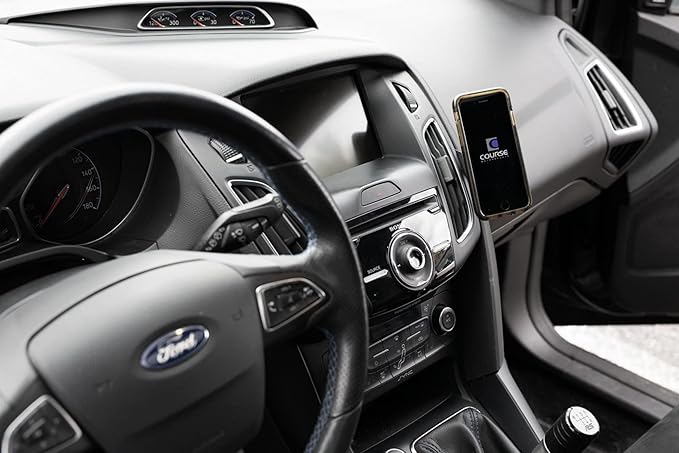 Course Motorsports Direct Fit Phone Mount - Ford Focus (2012-2018) Compatible with All Phones - Magsafe Compatible Magnetic
