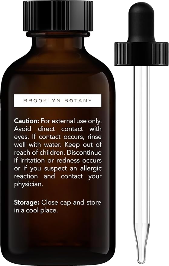 Brooklyn Botany Geranium Essential Oil - 100% Pure and Natural - Premium Grade Oil with Dropper - for Aromatherapy and Diffuser - 1 Fl Oz