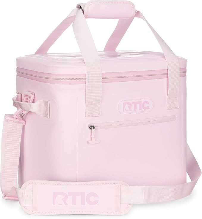 RTIC Ultra-Tough Soft Cooler 30 Can, Insulated Bag Portable Ice Chest Box for Lunch, Beach, Drink, Beverage, Travel, Camping, Picnic, Car, Trips, Floating Cooler Leak-Proof with Zipper