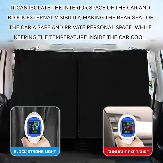 5PCS Car Sun Shade Windshield for Light Blocking and Privacy, Window Screen Cover for Baby Car Accessories Interior for Sleeping Traveling Camping Helps Block UVA/UVB Rays Protection