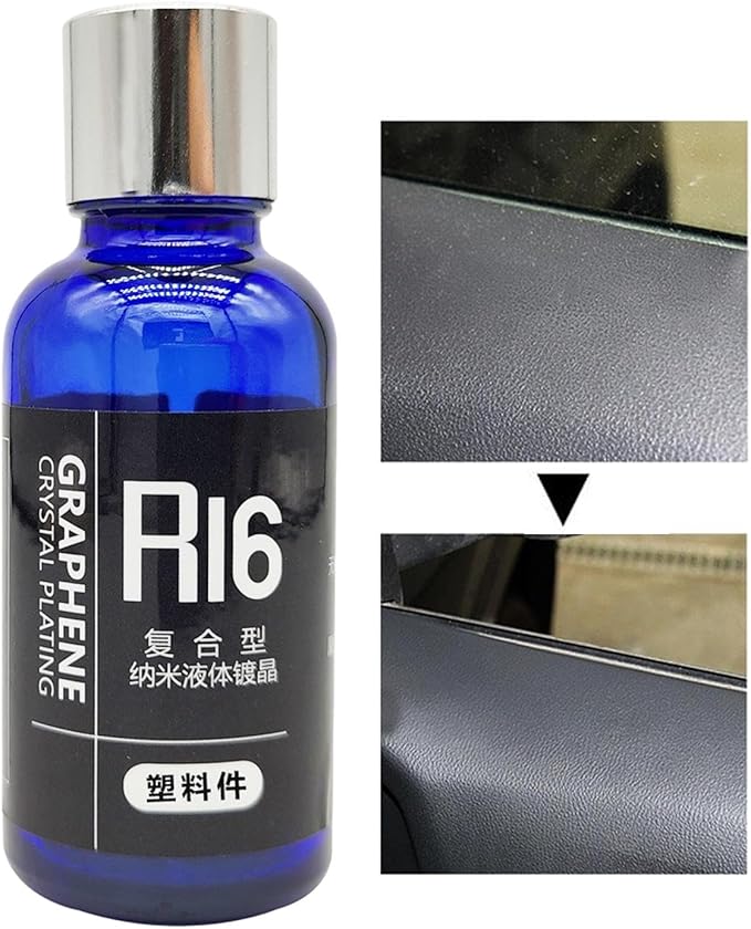 Nano Ceramic Coating for Cars,30ml Refreshing Vehicle Restorer | Rubber Restorer Prevents Drying and Aging, UV Protection Trim Restorer