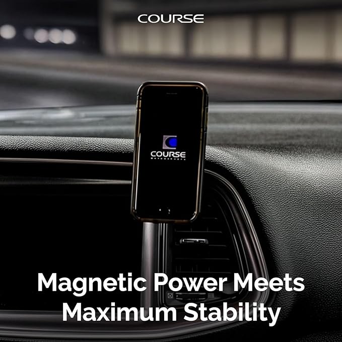 Course Motorsports DirectFit Phone Mount | MagSafe Compatible | Custom Dash Mount | Custom Fit in-Dash Phone Mount | Compatible with Dodge Challenger (2015–Present) Non Charging Right
