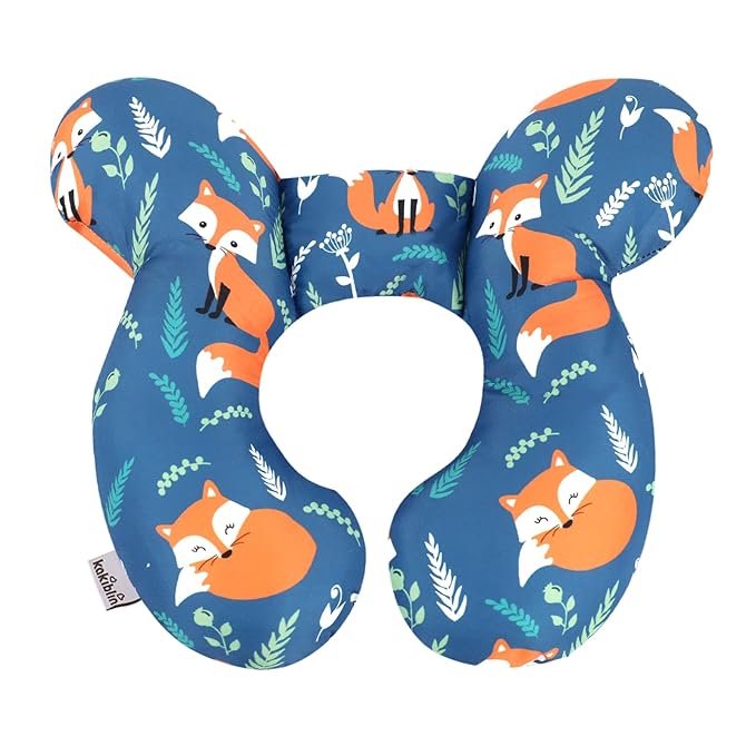 KAKIBLIN Baby Neck Pillow, Upgraded Baby Support Pillow,Baby Neck Support Pillow for Carseat, Newborn Neck Support for Car Seat,Pushchair,Travel