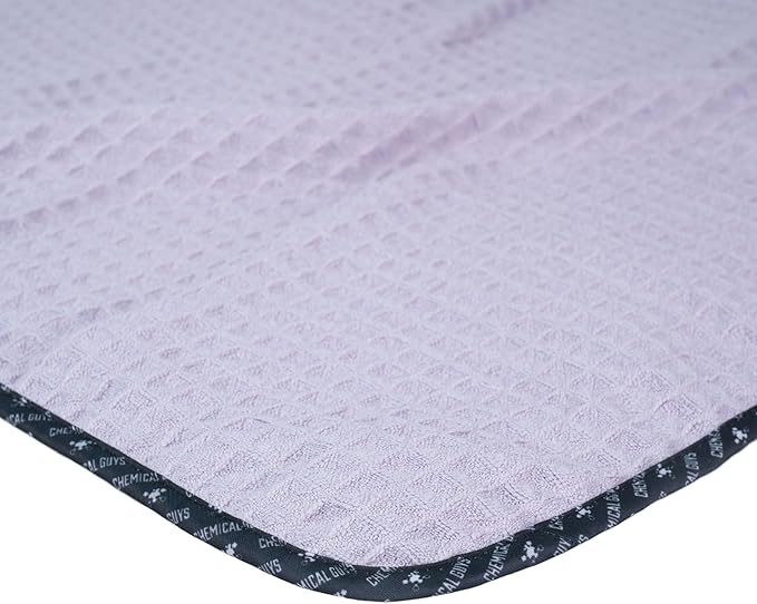 Chemical Guys Waffle Weave for Home & Auto Glass, Windows, Mirrors & More, Lavender (25 in. x 36 in.) 3-Pack