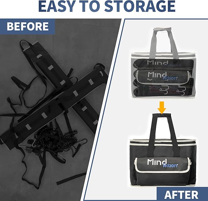 Universal Car Soft Roof Rack for Kayak/Canoe/Surfboard/SUP/Snowboard,Roof Rack Pads Carrier System Include 2 16FT Tie Down Straps,2 Ratchet Pulley Ropes,2 Hood Loops and Storage Bag （with Crossbar）