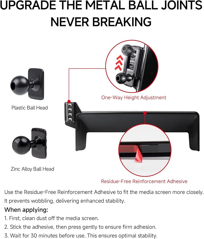 Qi2.2 Max 25W Fast Wireless Car Charger Phone Holder for Volkswagen ID.4 2024 2025 2026 / VW ID.Buzz 2025 2026 12.9-Inch Screen, Magnetic Phone Mount Compatible with MagSafe