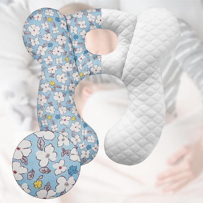 Baby Travel Pillow, Infant Kid's Cushion Soft and Skin Friendly for Car Seat, Pushchair and Stroller (Style A)