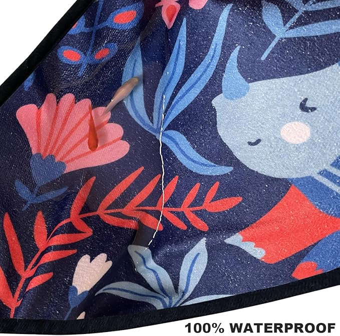 Car Seat Covers 2pcs Waterproof Towel Car Seat Cover Universal Fit for Most Trucks SUV Fitness Athletes Pets Gym and Water Sport，Dinosaur